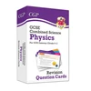 KNYGA Bookshop Cgp Books GCSE Combined Science: Physics OCR Gateway Revision Question Cards