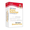 KNYGA Bookshop Cgp Books GCSE English WJEC Eduqas Poetry Anthology Revision Question Cards (For exams in 2026)