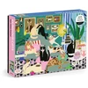KNYGA Bookshop Glamour Cats 1000 Piece Puzzle