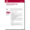 KNYGA Bookshop Health and safety law: what you should know foldable pocket cards (pack of 25)