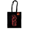 KNYGA Bookshop House Of Dragons (Map) Juodas Tote Bag
