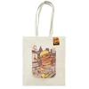 KNYGA Pyramid Ilustrata (Burgerzilla) Natural Tote Bag
