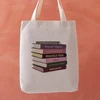 KNYGA Bookshop Jane Austen Book Stack Tote Bag