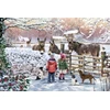 KNYGA Bookshop Jigsaw 500 Piece - Donkey Friends (L)