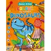 KNYGA Bookshop Junior Artist Colour By Numbers: Dinosaurs