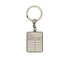 KNYGA Bookshop Keyring Metal - Pulteney Press (Library card)