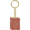 KNYGA Bookshop Keyring Metal - Pulteney Press (Book Lovers)