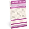 KNYGA Bookshop Knock Knock Badass Sticky Citation Pad