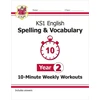 KNYGA Bookshop KS1 Year 2 English 10-Minute Weekly Workouts: Spelling &amp; Vocabulary