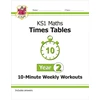 KNYGA Bookshop KS1 Year 2 Maths Times Tables 10-Minute Weekly Workouts