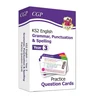 KNYGA Bookshop Cgp Books KS2 English Year 3 Practice Question Cards: Grammar, Punctuation &amp; Spelling
