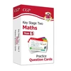 KNYGA Bookshop Cgp Books KS2 Maths Year 5 Practice Question Cards