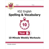 KNYGA Bookshop KS2 Year 3 English 10-Minute Weekly Workouts: Spelling &amp; Vocabulary