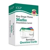 KNYGA Bookshop KS3 Maths Revision Question Cards - Foundation