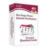 KNYGA Bookshop Cgp Books KS3 Spanish: Vocabulary Practice Question Cards