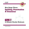 KNYGA Bookshop KS3 Year 7 Spelling, Punctuation and Grammar 10-Minute Weekly Workouts