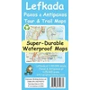 KNYGA Bookshop Lefkada, Paxos and Antipaxos Tour and Trail Maps