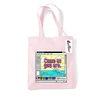 KNYGA Bookshop Letter Shoppe (Come As You Are) Pastel Rožinė Tote Bag