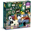 KNYGA Bookshop Lounge Dogs 500 Piece Puzzle