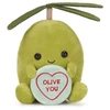 KNYGA Bookshop Love Hearts 7" Olive You Plush Gift