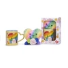 KNYGA Bookshop Love Hearts Rainbow Heart Mug And Plush Set