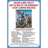 KNYGA Bookshop Major &amp; Mrs Holt's Battle Map of The Normandy D-Day Landing Beaches (Map)