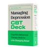 KNYGA Bookshop Managing Depression CBT Deck