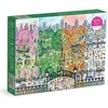 KNYGA Bookshop Michael Storrings Dog Park in Four Seasons 1000 Piece Puzzle