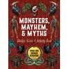 KNYGA Bookshop Monsters, Mayhem, and Myths Sticker, Color & Activity Book