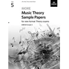 KNYGA Bookshop More Music Theory Sample Papers, ABRSM Grade 5