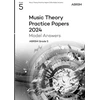 KNYGA Bookshop Music Theory Practice Papers Model Answers 2024, ABRSM Grade 5