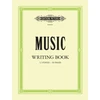 KNYGA Bookshop Music Writing Book: Portrait, 12-stave