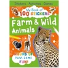 KNYGA Bookshop My Book of 100 Stickers: Farm &amp; Wild Animals