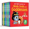 KNYGA Bookshop Wonder House Books My first little stories of Gods and goddesses Boxed set of 12 books