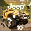 KNYGA Bookshop My Sticker Paintings: Jeep®