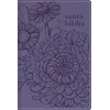 KNYGA Bookshop NBLA, Santa Biblia, Edicion versificada, Tamano bolsillo, Leathersoft, Morado, Con cierre, Palabras de Jesus en rojo, Comfort Print