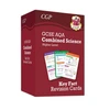 KNYGA Cgp Books New GCSE Combined Science AQA Higher Key Fact Revision Cards - Summary cards for quick revision