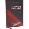 KNYGA Bookshop NKJV, Foundation Study Bible, Large Print, Hardcover, Raudona Letter, Comfort Print