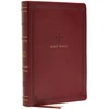 KNYGA Bookshop NRSV, Catholic Bible, Standard Personal Size, Leathersoft, Raudona, Comfort Print