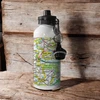 KNYGA Bookshop OS Map 600ml Metal Vanduo Bottle - The Broads