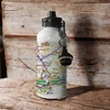 KNYGA Bookshop OS Map 600ml Metal Vanduo Bottle - Snowdonia National Park