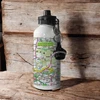 KNYGA Bookshop OS Map 600ml Metal Vanduo Bottle - South Downs National Park