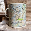 KNYGA Bookshop OS Map Ceramic Mug - Lake District National Park