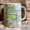 KNYGA Bookshop OS Map Ceramic Mug - The Broads