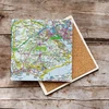 KNYGA Bookshop OS Map Ceramic Single Coaster - New Forest National Park