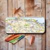 KNYGA Bookshop OS Map Metal Pieštukas Tin - Exmoor National Park
