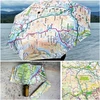 KNYGA Bookshop OS Map Premium Umbrella - Brecon Beacons National Park