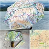 KNYGA Bookshop OS Map Premium Umbrella - Cairngorms National Park