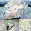 KNYGA Bookshop OS Map Premium Umbrella - Loch Lomond and The Trossachs National Park