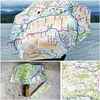 KNYGA Bookshop OS Map Premium Umbrella - North York Moors National Park